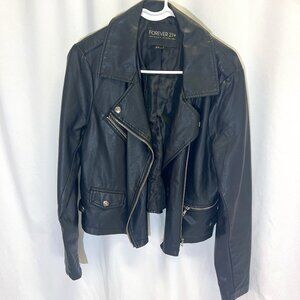 Forever 21 Plus Size Faux Leather Jacket